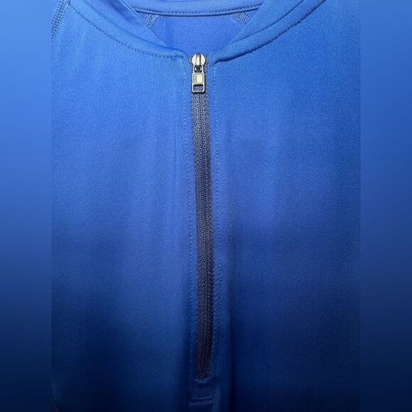 Under Armour Baywatch 1/2 Zip Rashguard Size L Blue - Picture 7 of 7